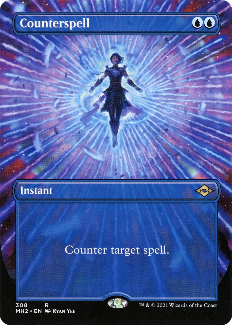 Image for Counterspell (Borderless) (Modern Horizons 2) (308) - Magic: The Gathering