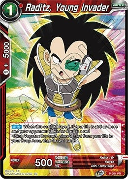 Image for Raditz, Young Invader (Promotion Cards) (P-294) - Dragon Ball Super: Masters