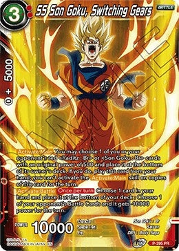 Image for SS Son Goku, Switching Gears (Promotion Cards) (P-295) - Dragon Ball Super: Masters