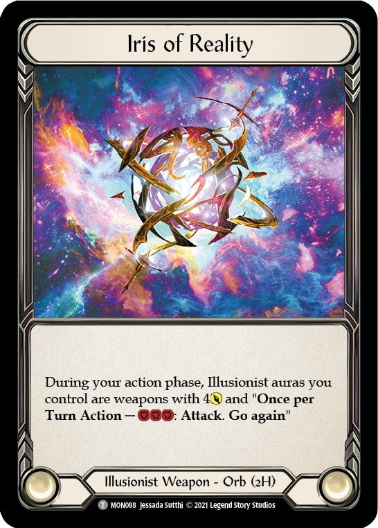 Image for Iris of Reality // Spectral Shield (Monarch) (MON088 // MON104) - Flesh and Blood TCG