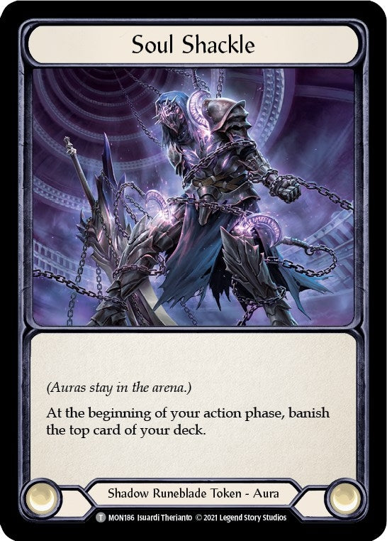 Image for Soul Shackle // Spectral Shield (Monarch) (MON186 // MON104) - Flesh and Blood TCG