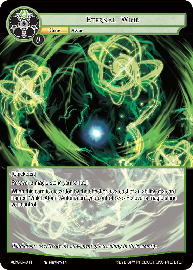 Image for Eternal Wind (Assault into the Demonic World) (ADW-049) - Force of Will