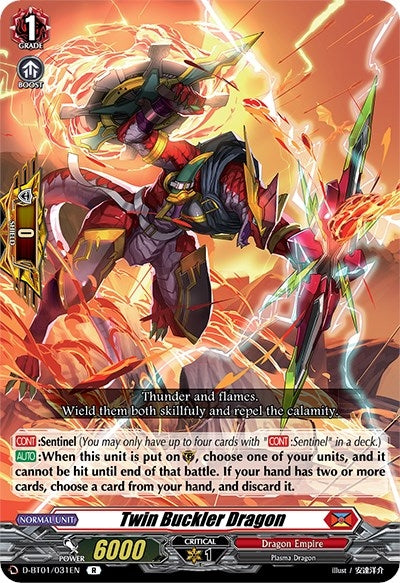 Image for Twin Buckler Dragon (D-BT01: Genesis of the Five Greats) (D-BT01/031EN) - Cardfight Vanguard
