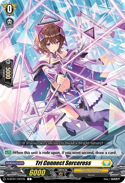 Image for Tri Connect Sorceress (D-BT01: Genesis of the Five Greats) (D-BT01/101EN) - Cardfight Vanguard