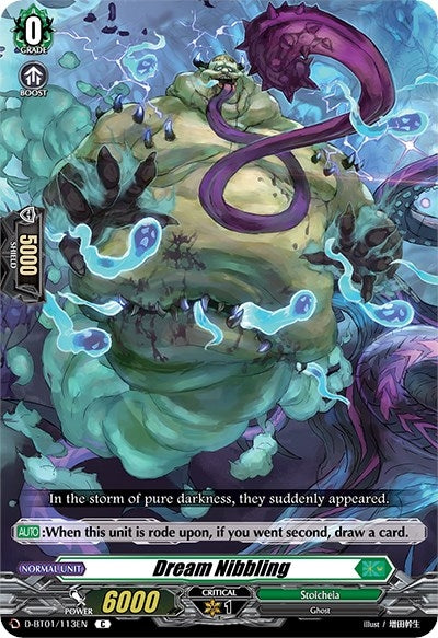 Image for Dream Nibbling (D-BT01: Genesis of the Five Greats) (D-BT01/113EN) - Cardfight Vanguard