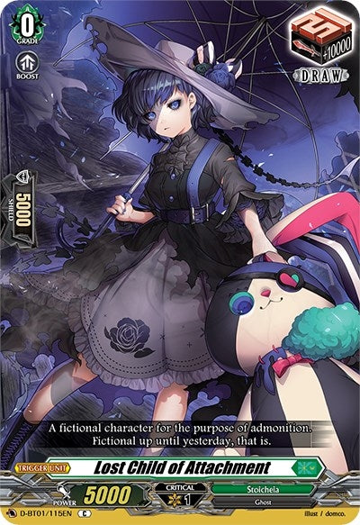 Image for Lost Child of Attachment (D-BT01: Genesis of the Five Greats) (D-BT01/115EN) - Cardfight Vanguard