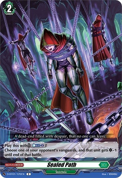 Image for Sealed Path (D-BT01: Genesis of the Five Greats) (D-BT01/120EN) - Cardfight Vanguard