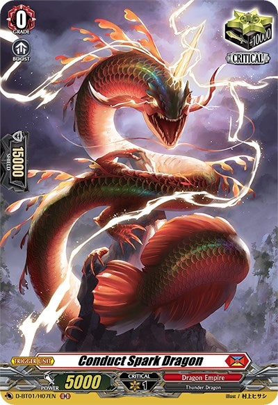 Image for Conduct Spark Dragon (Holo) (D-BT01: Genesis of the Five Greats) (D-BT01/H07EN) - Cardfight Vanguard