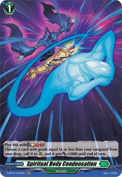 Image for Spiritual Body Condensation (Holo) (D-BT01: Genesis of the Five Greats) (D-BT01/H44EN) - Cardfight Vanguard