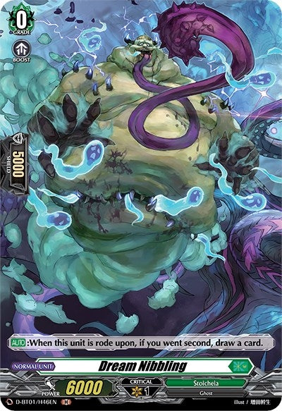 Image for Dream Nibbling (Holo) (D-BT01: Genesis of the Five Greats) (D-BT01/H46EN) - Cardfight Vanguard