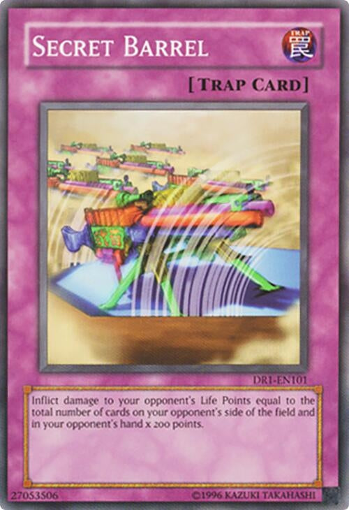 Image for Secret Barrel (Dark Revelation Volume 1) (DR1-EN101) - YuGiOh
