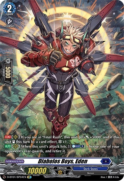 Image for Diabolos Boys, Eden (SP) (D-BT01: Genesis of the Five Greats) (D-BT01/SP04EN) - Cardfight Vanguard