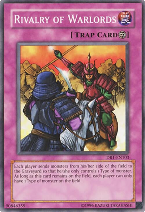 Image for Rivalry of Warlords (Dark Revelation Volume 1) (DR1-EN103) - YuGiOh