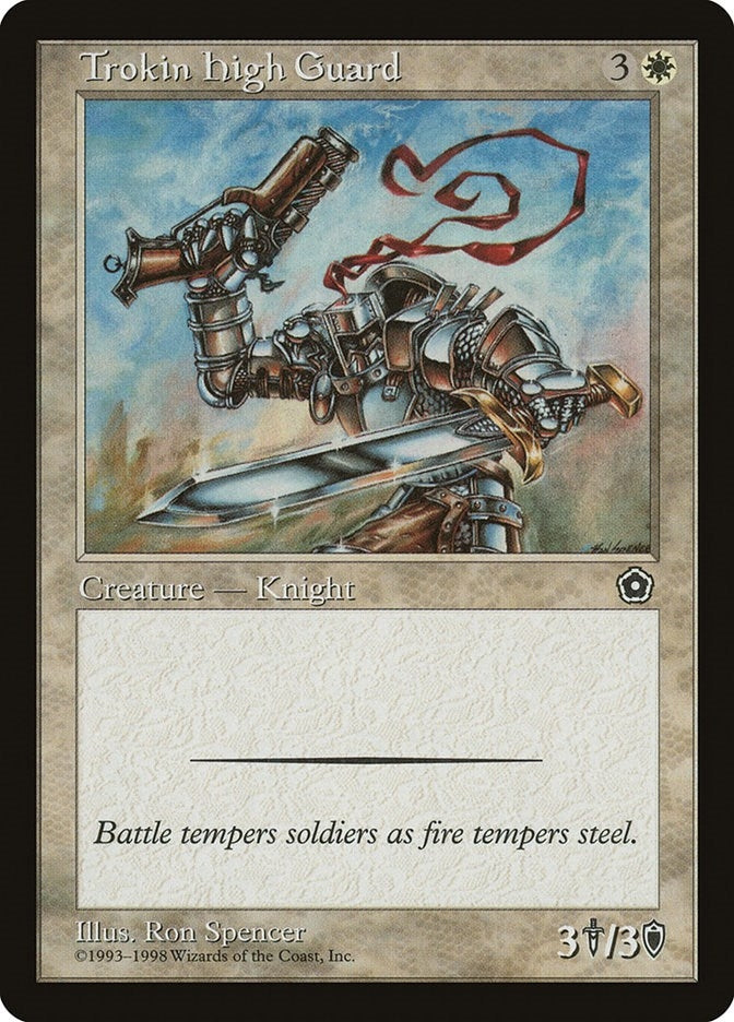 Image for Trokin High Guard (Portal Second Age) - Magic: The Gathering