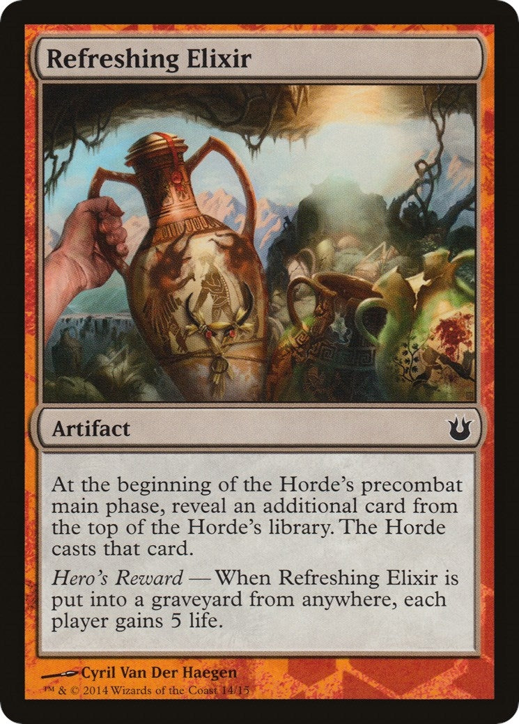 Image for Refreshing Elixir (Hero's Path Promos) (14) - Magic: The Gathering