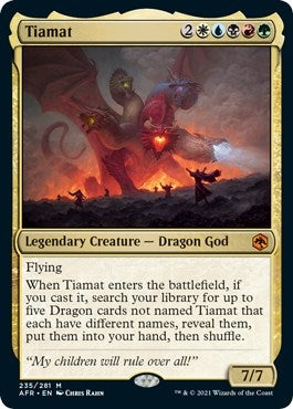 Image for Tiamat (Adventures in the Forgotten Realms) (235) - Magic: The Gathering