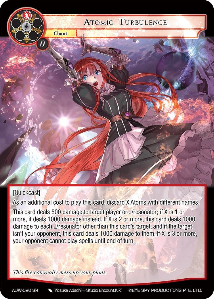 Image for Atomic Turbulence (Assault into the Demonic World) (ADW-020) - Force of Will