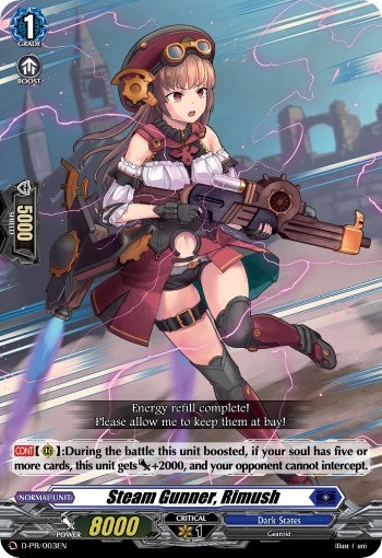 Image for Steam Gunner, Rimush (D Promo Cards) (D-PR/003EN) - Cardfight Vanguard