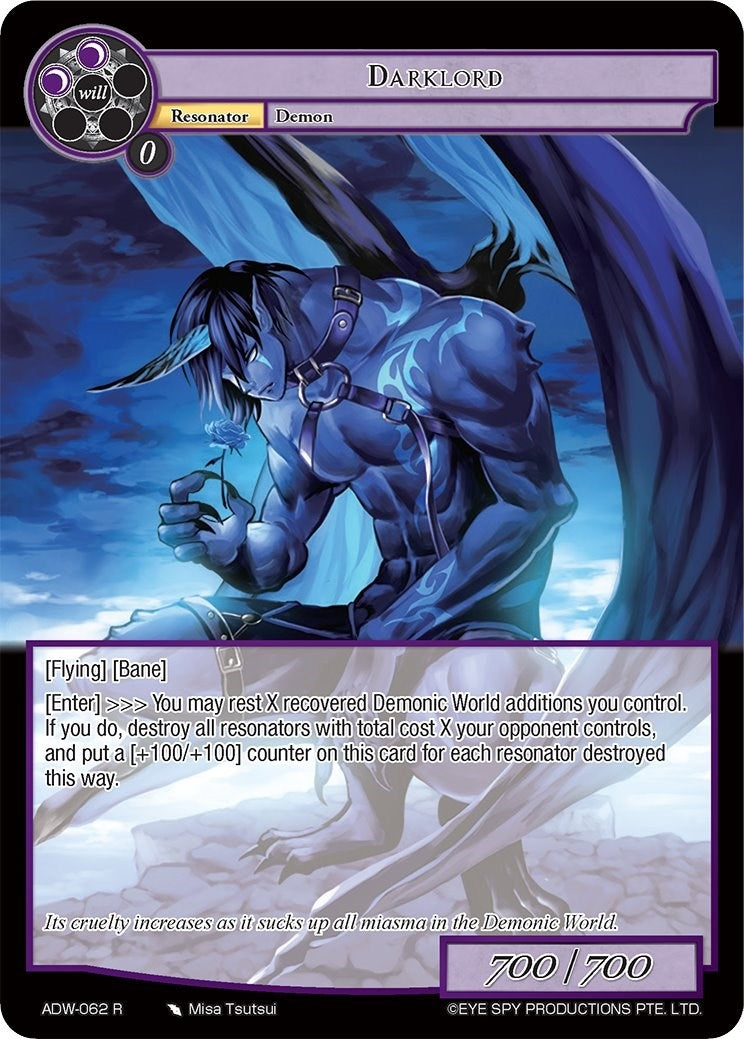 Image for Darklord (Assault into the Demonic World) (ADW-062) - Force of Will