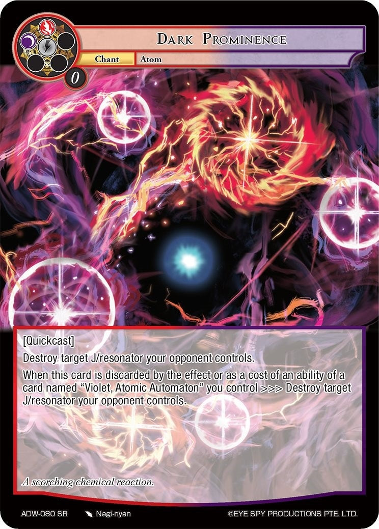 Image for Dark Prominence (Assault into the Demonic World) (ADW-080) - Force of Will