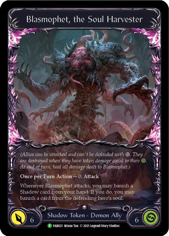 Image for Blasmophet, the Soul Harvester - FAB021 (Flesh and Blood: Promo Cards) (FAB021) - Flesh and Blood TCG