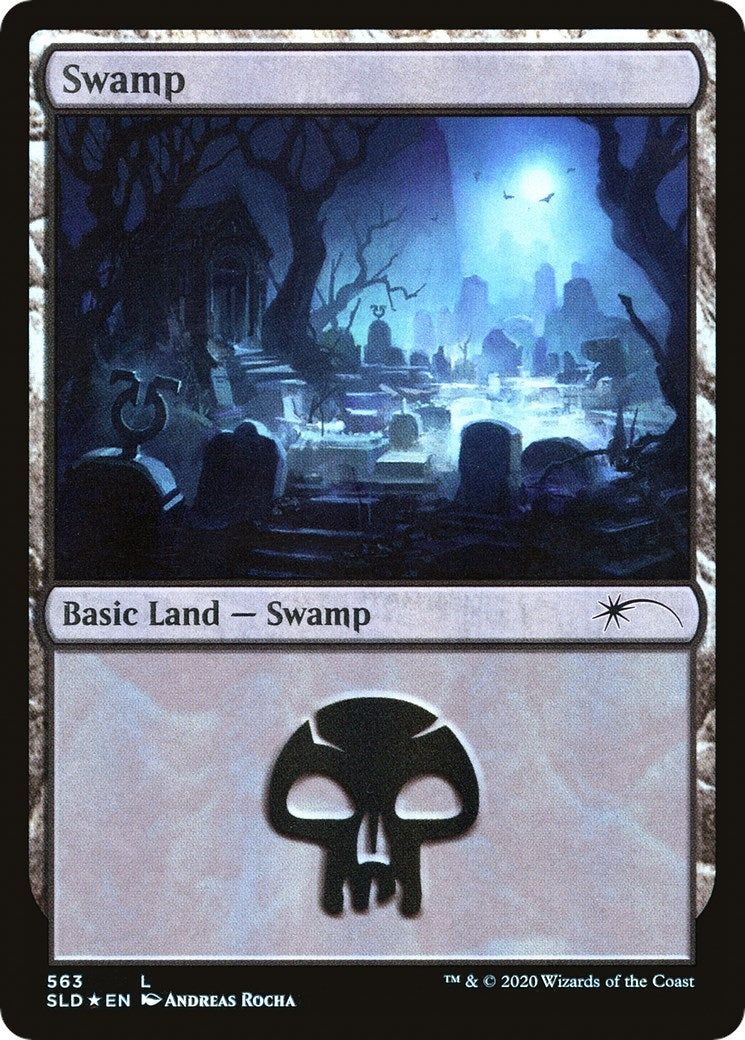 Image for Swamp (563) (Secret Lair Drop Series) (563) - Magic: The Gathering