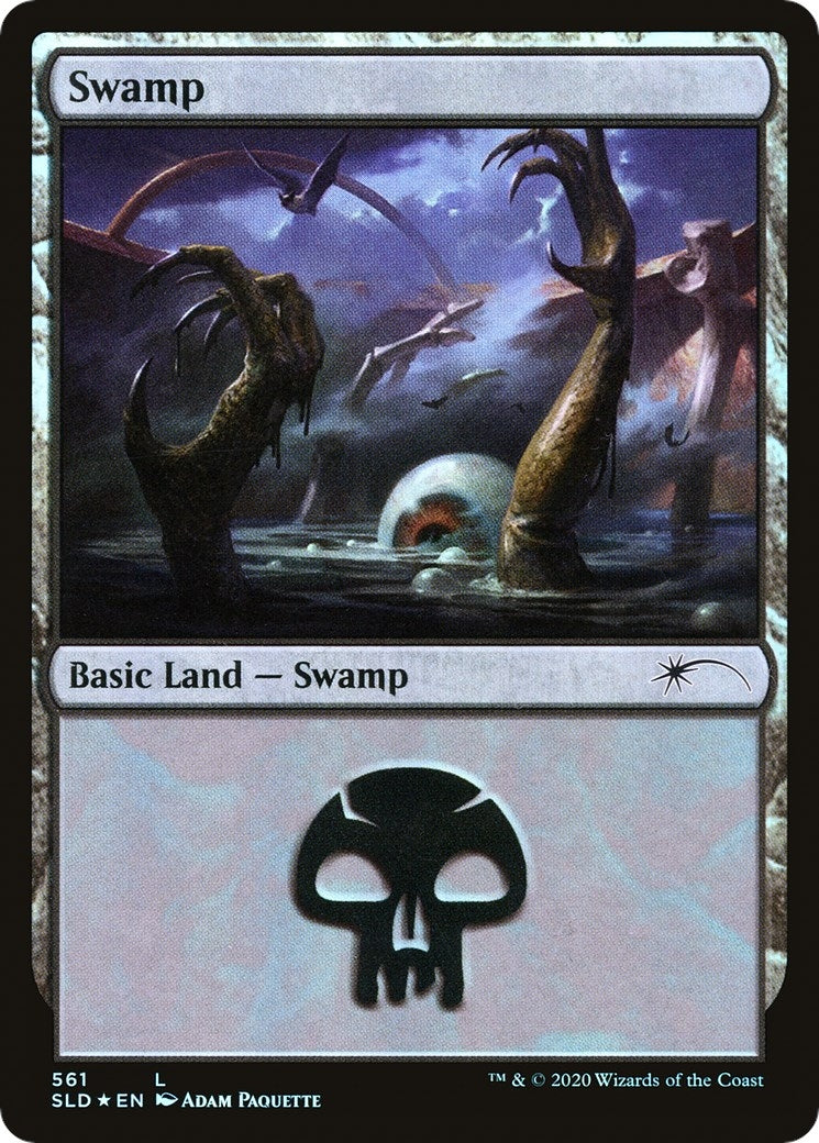 Image for Swamp (561) (Secret Lair Drop Series) (561) - Magic: The Gathering