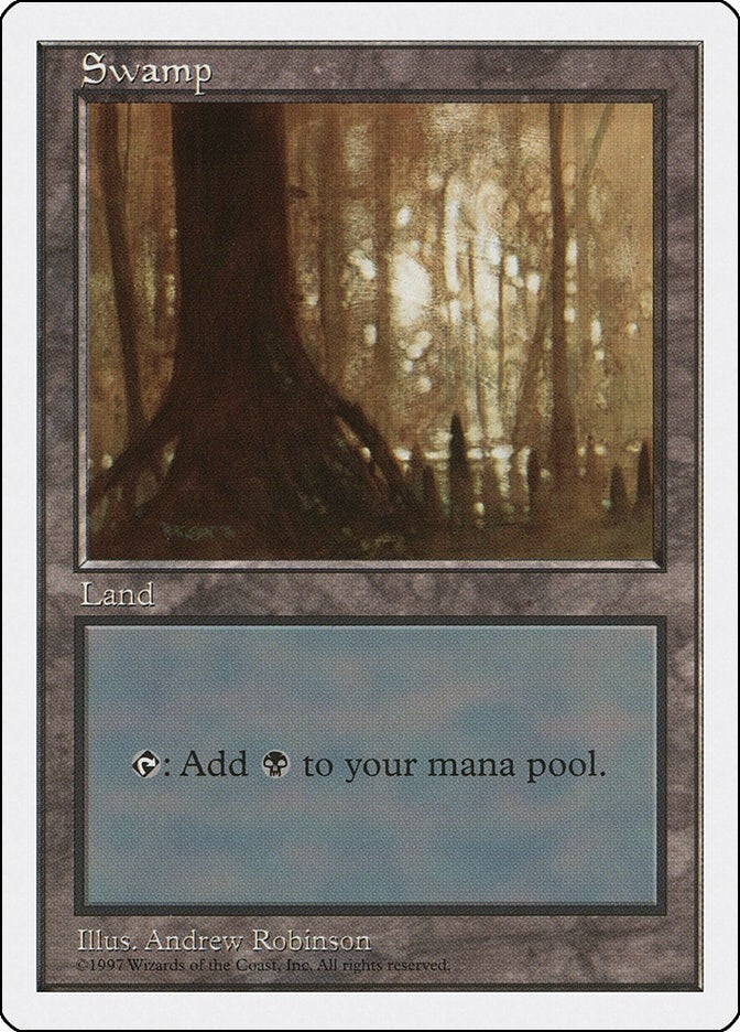 Image for Swamp (441) (Fifth Edition) (441) - Magic: The Gathering