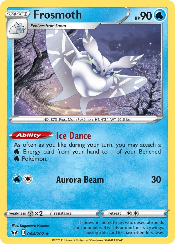 Image for Frosmoth - 064/202 (Non-Holo) (Deck Exclusives) (064/202) - Pokemon