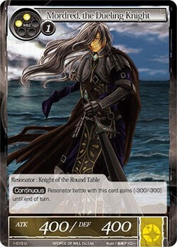 Image for Mordred, the Dueling Knight (The Dawn of Valhalla) (1-010) - Force of Will