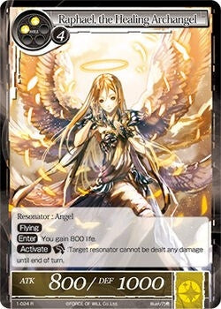 Image for Raphael, the Healing Archangel (The Dawn of Valhalla) (1-024) - Force of Will