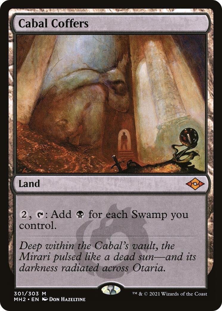 Image for Cabal Coffers (Modern Horizons 2) (301) - Magic: The Gathering
