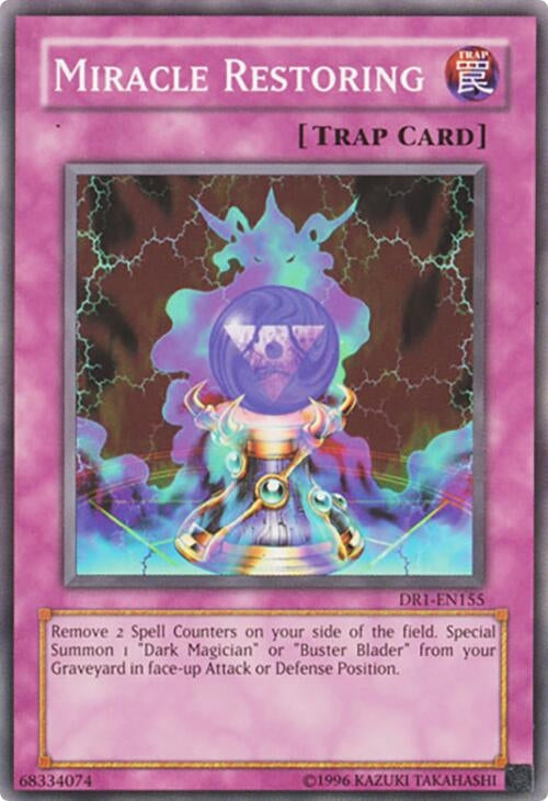 Image for Miracle Restoring (Dark Revelation Volume 1) (DR1-EN155) - YuGiOh