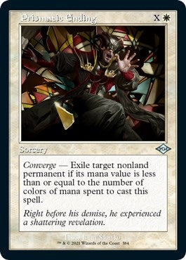 Image for Prismatic Ending (Retro Frame) (Foil Etched) (Modern Horizons 2) (384) - Magic: The Gathering