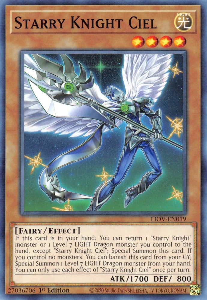 Image for Starry Knight Ciel (Lightning Overdrive) (LIOV-EN019) - YuGiOh