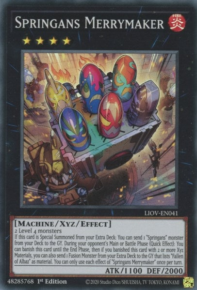 Image for Springans Merrymaker (Lightning Overdrive) (LIOV-EN041) - YuGiOh