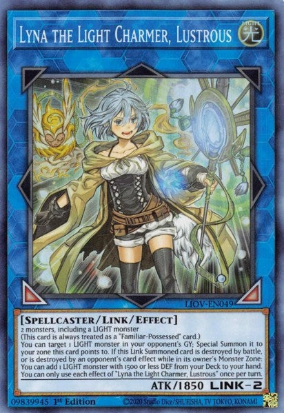 Image for Lyna the Light Charmer, Lustrous (Lightning Overdrive) (LIOV-EN049) - YuGiOh