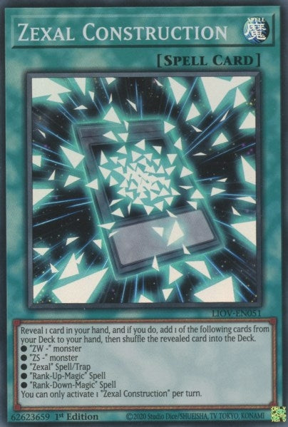 Image for Zexal Construction (Lightning Overdrive) (LIOV-EN051) - YuGiOh