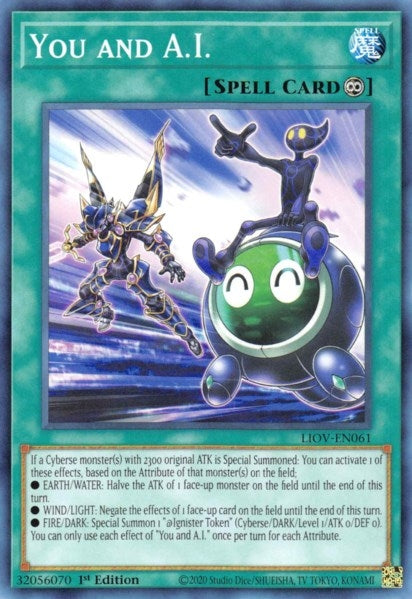 Image for You and A.I. (Lightning Overdrive) (LIOV-EN061) - YuGiOh