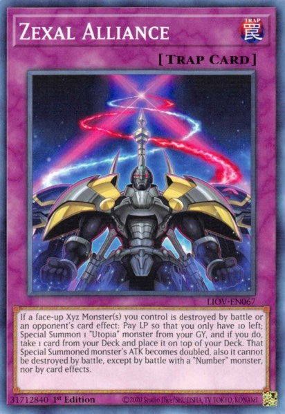 Image for Zexal Alliance (Lightning Overdrive) (LIOV-EN067) - YuGiOh