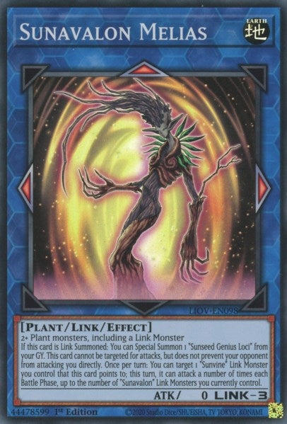 Image for Sunavalon Melias (Lightning Overdrive) (LIOV-EN098) - YuGiOh