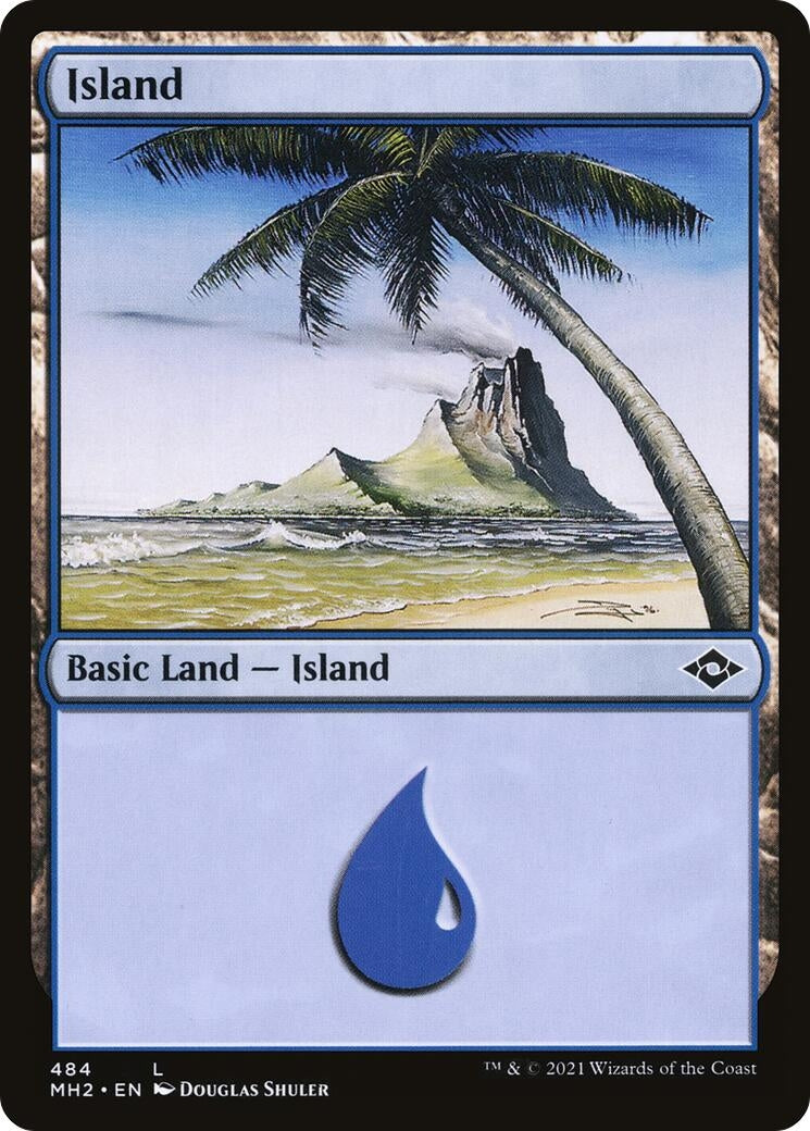 Image for Island (484) (Modern Horizons 2) (484) - Magic: The Gathering
