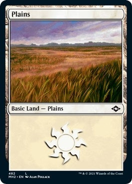 Image for Plains (482) (Foil Etched) (Modern Horizons 2) (482) - Magic: The Gathering