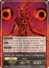 Image for Shuren, the King of Supremacy // Barust, the Machine God of Conflagration (The Dawn of Valhalla) (1-049/J) - Force of Will