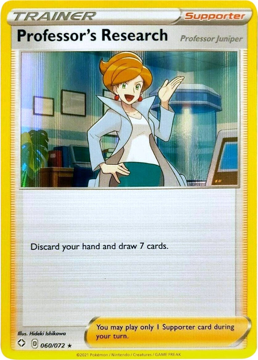 Image for Professor's Research - 060/072 (Holofoil) (Deck Exclusives) (060/072) - Pokemon