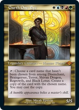 Image for Garth One-Eye (Retro Frame) (Foil Etched) (Modern Horizons 2) (420) - Magic: The Gathering