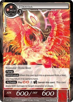 Image for Phoenix (The Dawn of Valhalla) (1-071) - Force of Will