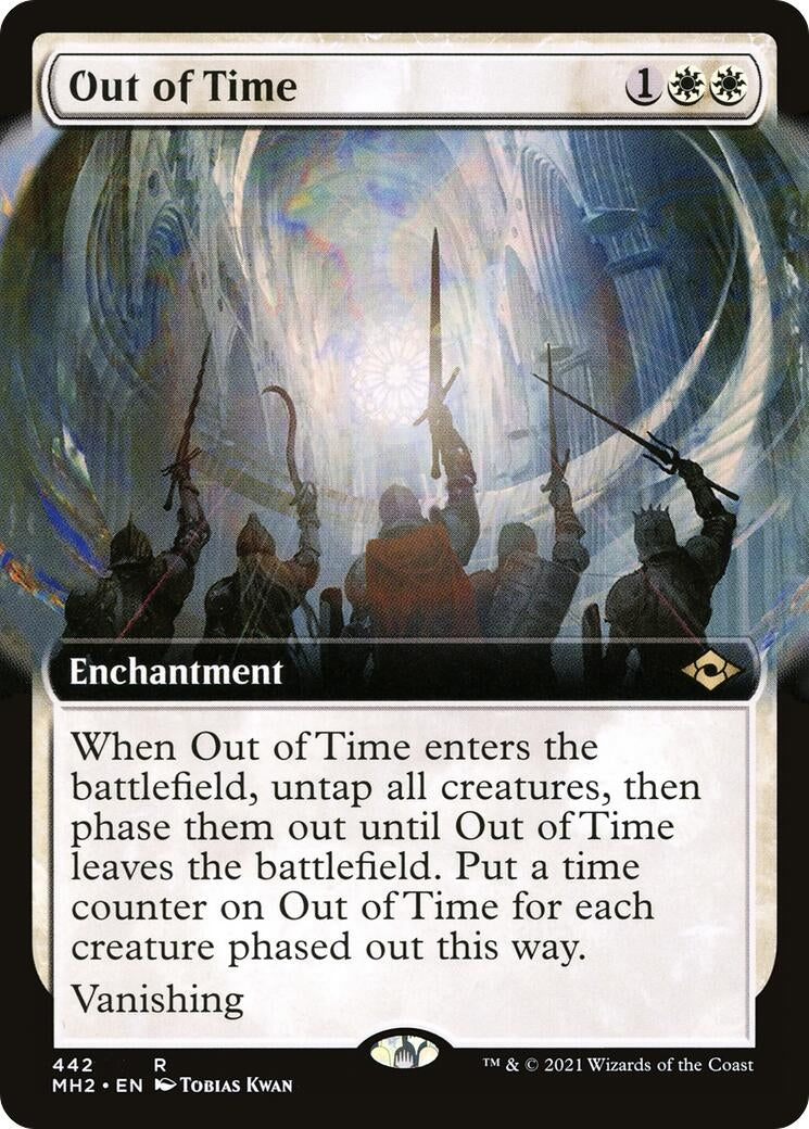 Image for Out of Time (Extended Art) (Modern Horizons 2) (442) - Magic: The Gathering