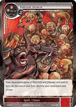 Image for Banzai Attack (The Dawn of Valhalla) (1-084) - Force of Will