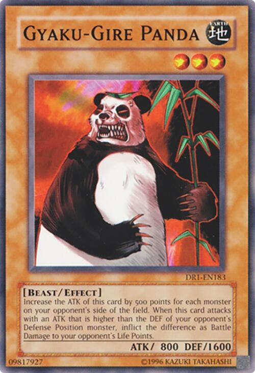 Image for Gyaku-Gire Panda (Dark Revelation Volume 1) (DR1-EN183) - YuGiOh
